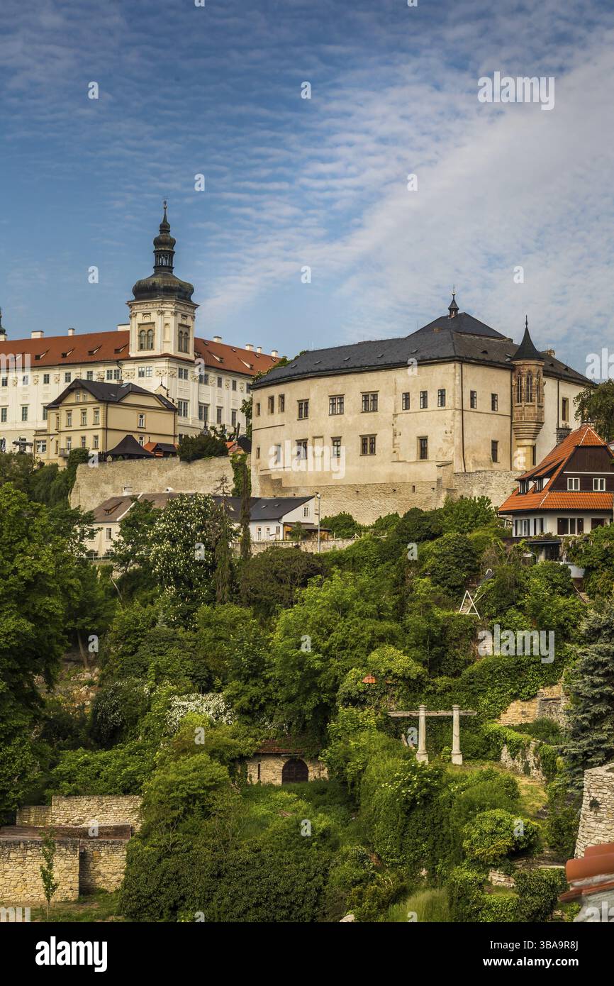 Collegio gesuita e giardini a Kutna Hora, Repubblica Ceca, Europa. Patrimonio mondiale dell'UNESCO, Europa Foto Stock