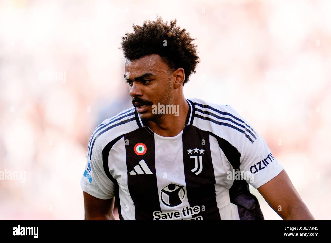 Roma, Italia. 10 maggio 2025. Durante la partita di serie A Enilive tra SS Lazio e Juventus FC allo Stadio Olimpico il 10 maggio 2025 a Roma. Crediti: Giuseppe Maffia/Alamy Live News Foto Stock