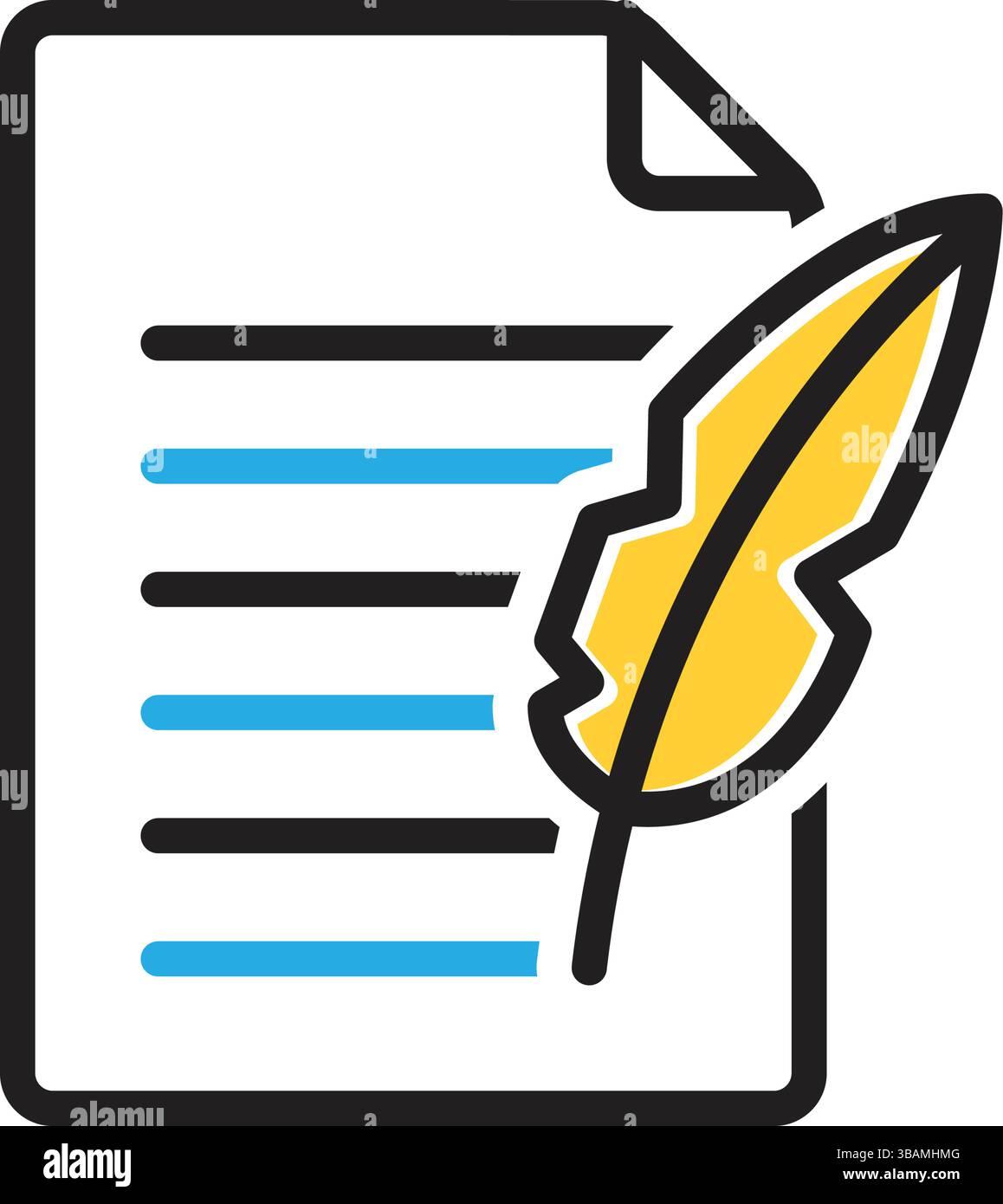 Icona per la storia, memorie Illustrazione Vettoriale