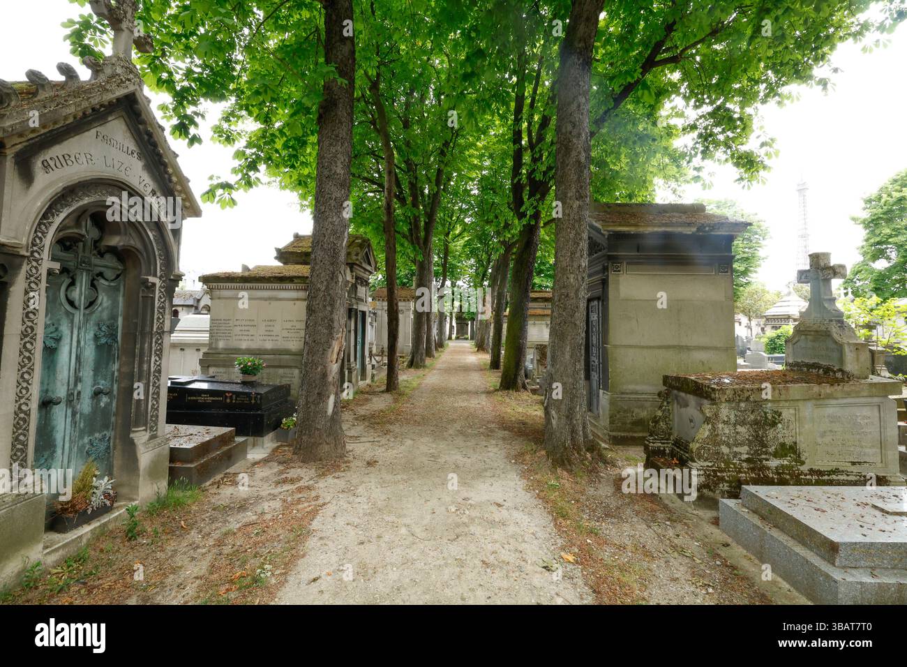 PASSY CEMETERY PARIGI Foto Stock