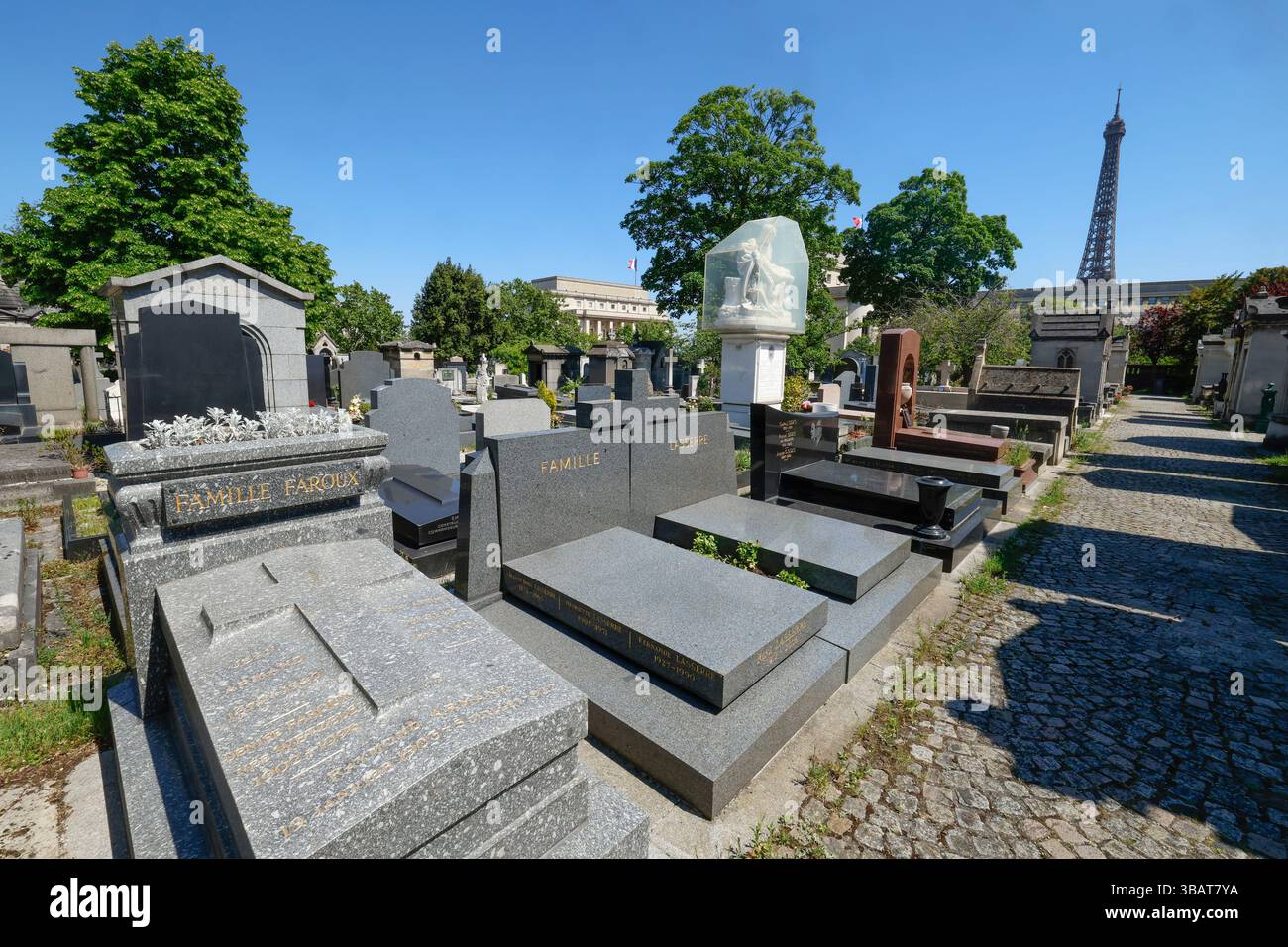 PASSY CEMETERY PARIGI Foto Stock