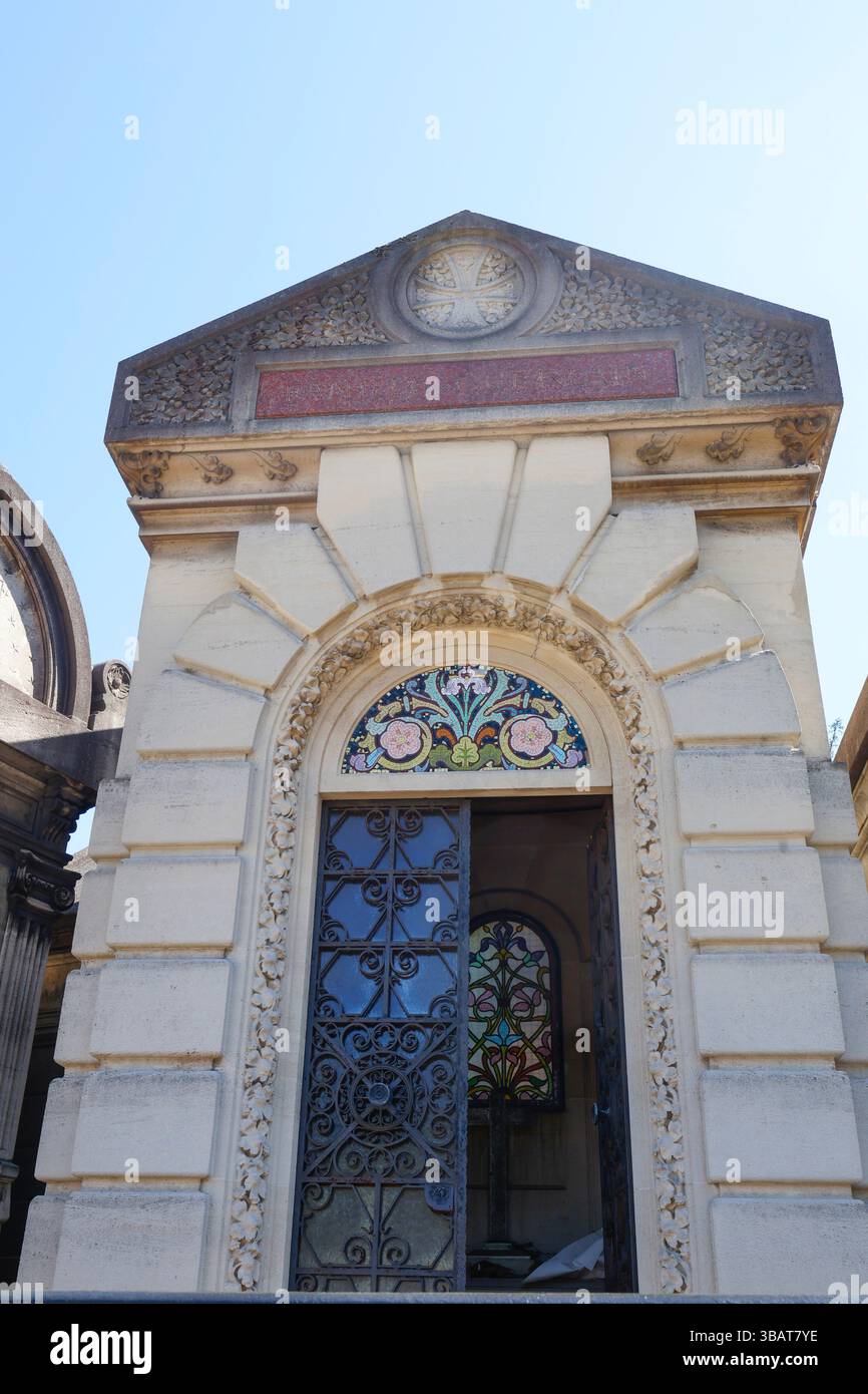 PASSY CEMETERY PARIGI Foto Stock