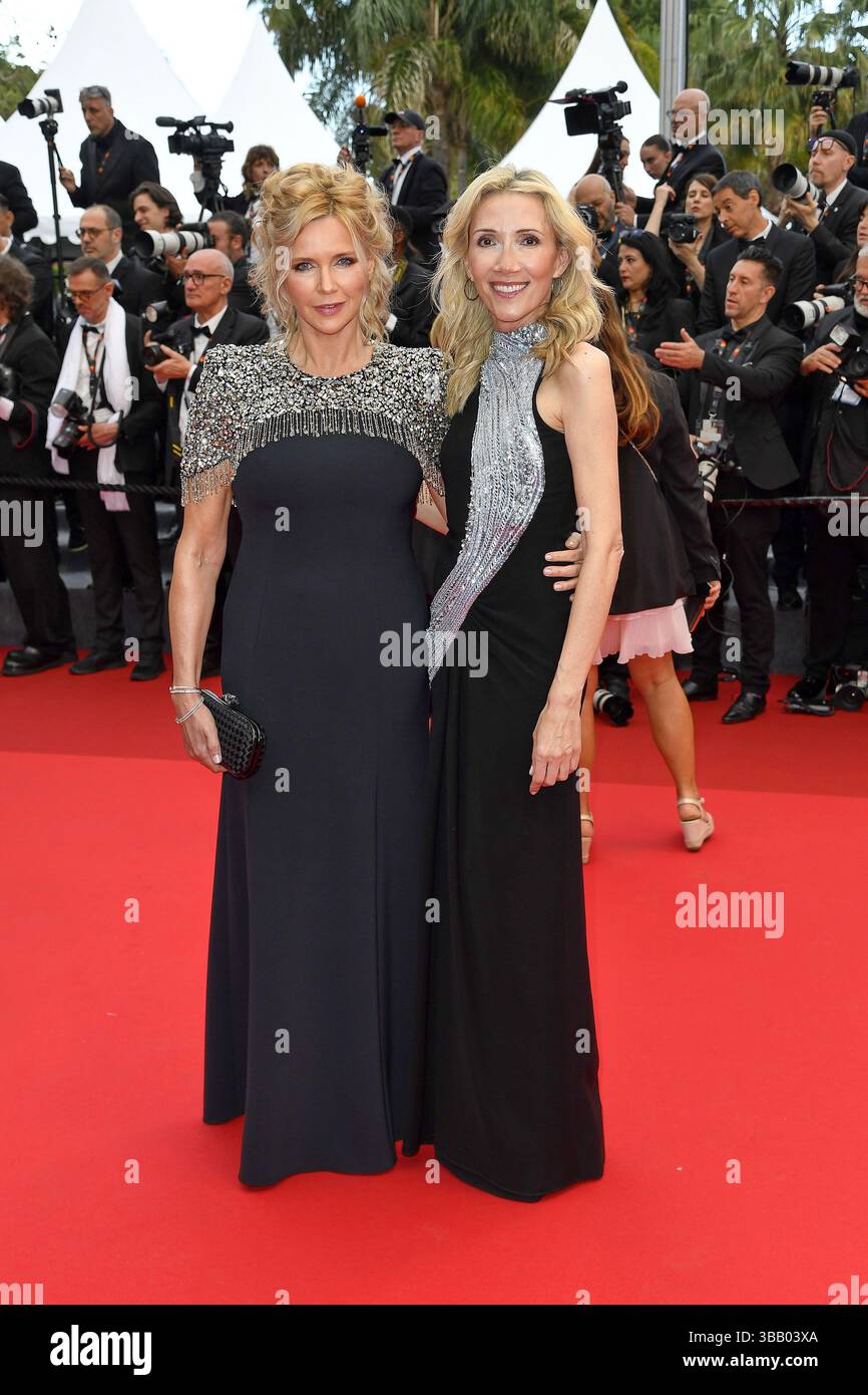 Veronica Ferres und Helen Hoehne bei der Eroeffnung / Opening vom 78. Cannes Filmfestival mit der Kinopremiere vom Film „Leave One Day“ AM 13.05.2025 Foto Stock