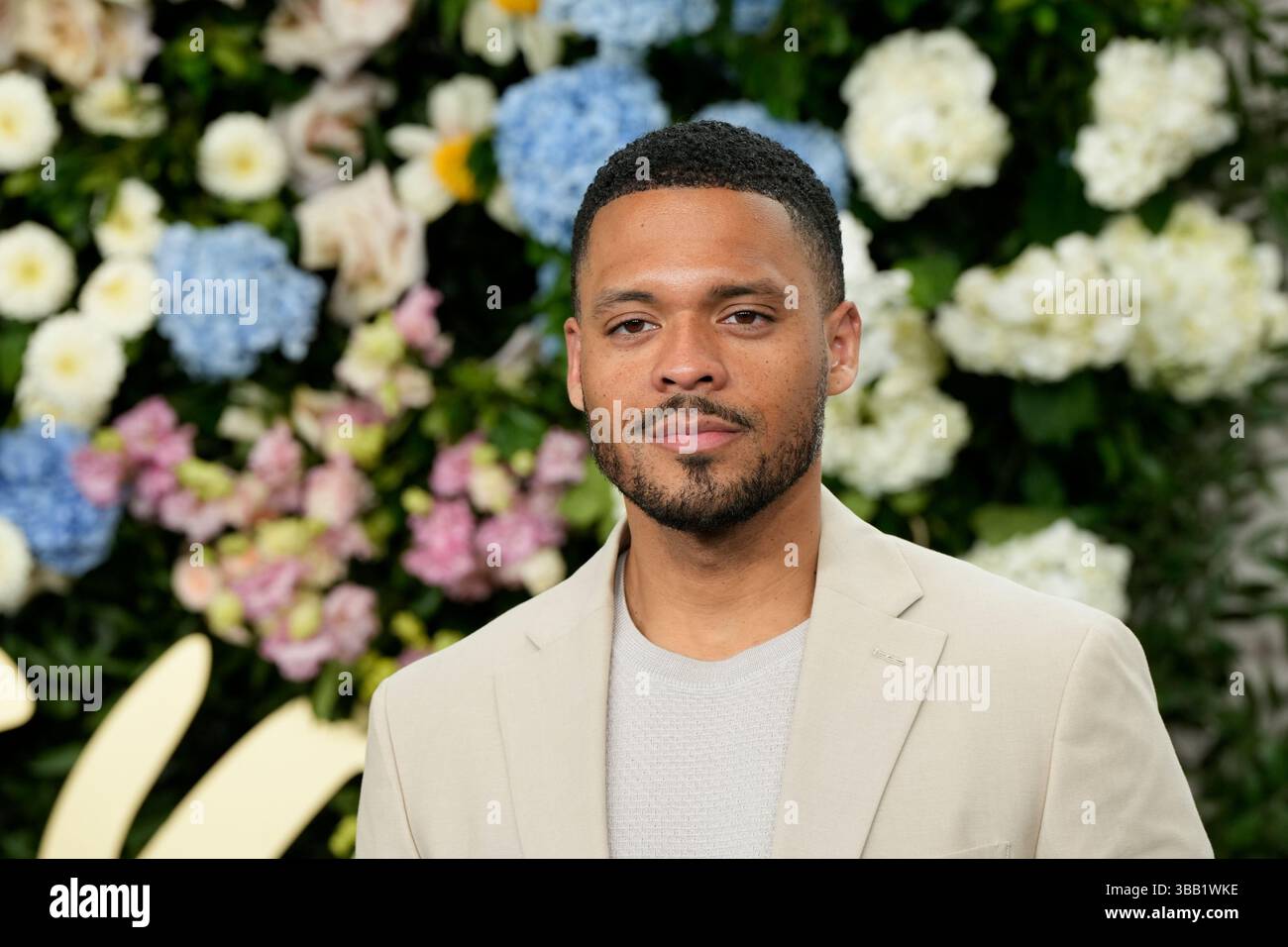 Deric Augustine partecipa al Disney Upfront 2025, tenuto presso il Jacob Javitz Center di New York, martedì 13 maggio 2025 Credit: Jennifer Graylock/Alamy Live News Foto Stock