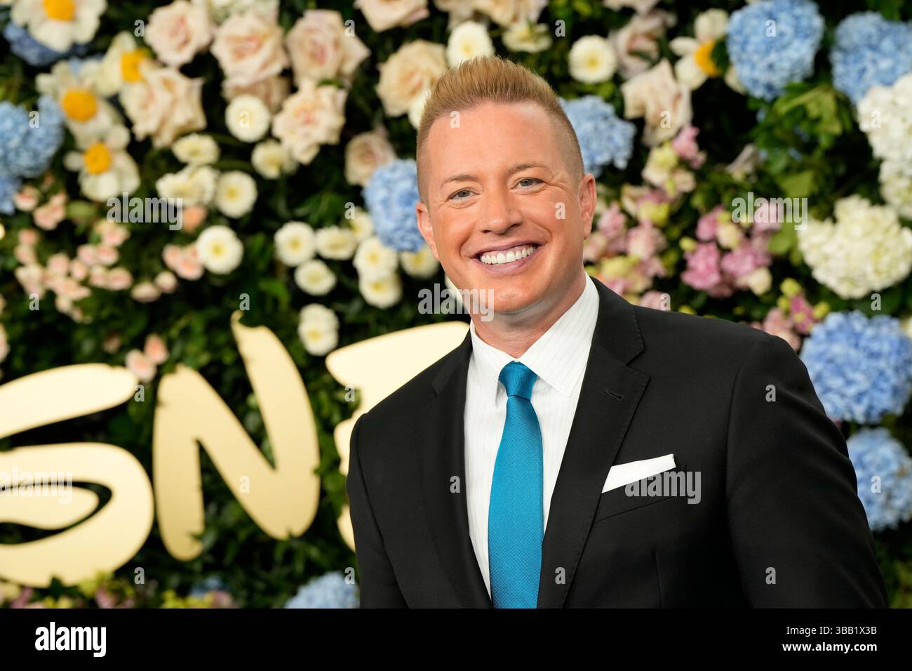 Ryan Field partecipa al Disney Upfront 2025, tenuto al Jacob Javitz Center di New York, martedì 13 maggio 2025 Credit: Jennifer Graylock/Alamy Live News Foto Stock