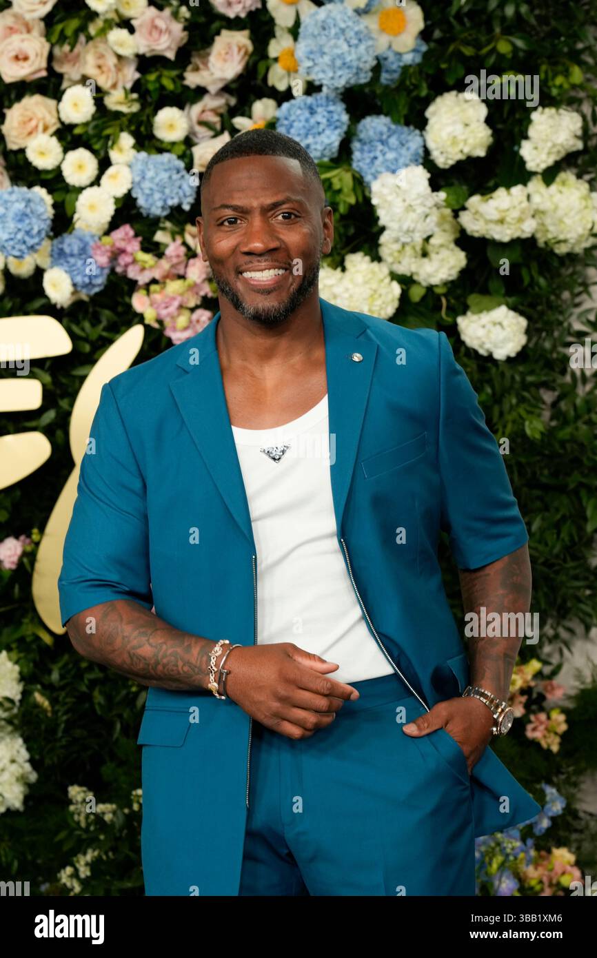 Ryan Clark partecipa al Disney Upfront 2025, tenutosi al Jacob Javitz Center di New York, martedì 13 maggio 2025 Credit: Jennifer Graylock/Alamy Live News Foto Stock