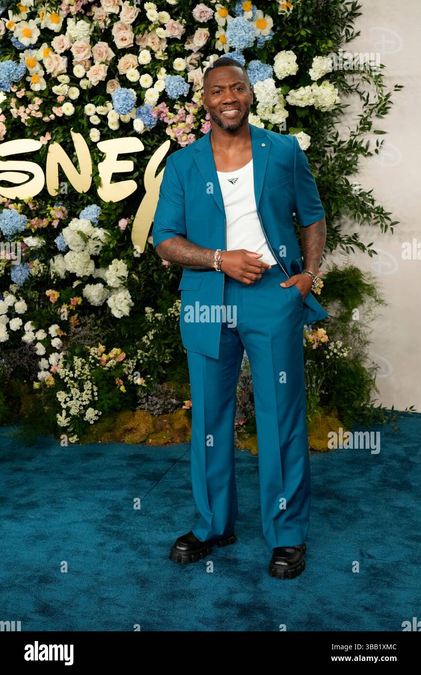 Ryan Clark partecipa al Disney Upfront 2025, tenutosi al Jacob Javitz Center di New York, martedì 13 maggio 2025 Credit: Jennifer Graylock/Alamy Live News Foto Stock