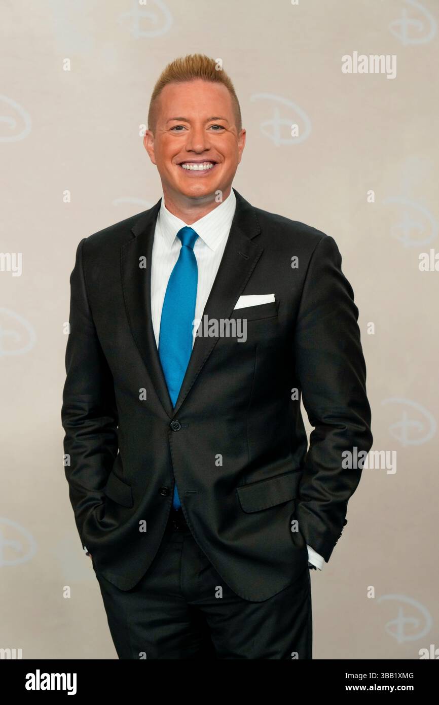 Ryan Field partecipa al Disney Upfront 2025, tenuto al Jacob Javitz Center di New York, martedì 13 maggio 2025 Credit: Jennifer Graylock/Alamy Live News Foto Stock