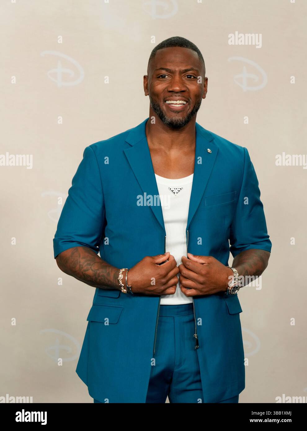 Ryan Clark partecipa al Disney Upfront 2025, tenutosi al Jacob Javitz Center di New York, martedì 13 maggio 2025 Credit: Jennifer Graylock/Alamy Live News Foto Stock