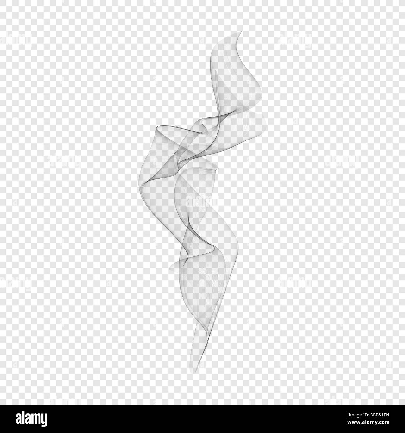 Fumo png. Vapore di sigaretta isolato nero. Effetto trasparente a vapore. Vapore su sfondo bianco. Illustrazione eps vettoriale Illustrazione Vettoriale