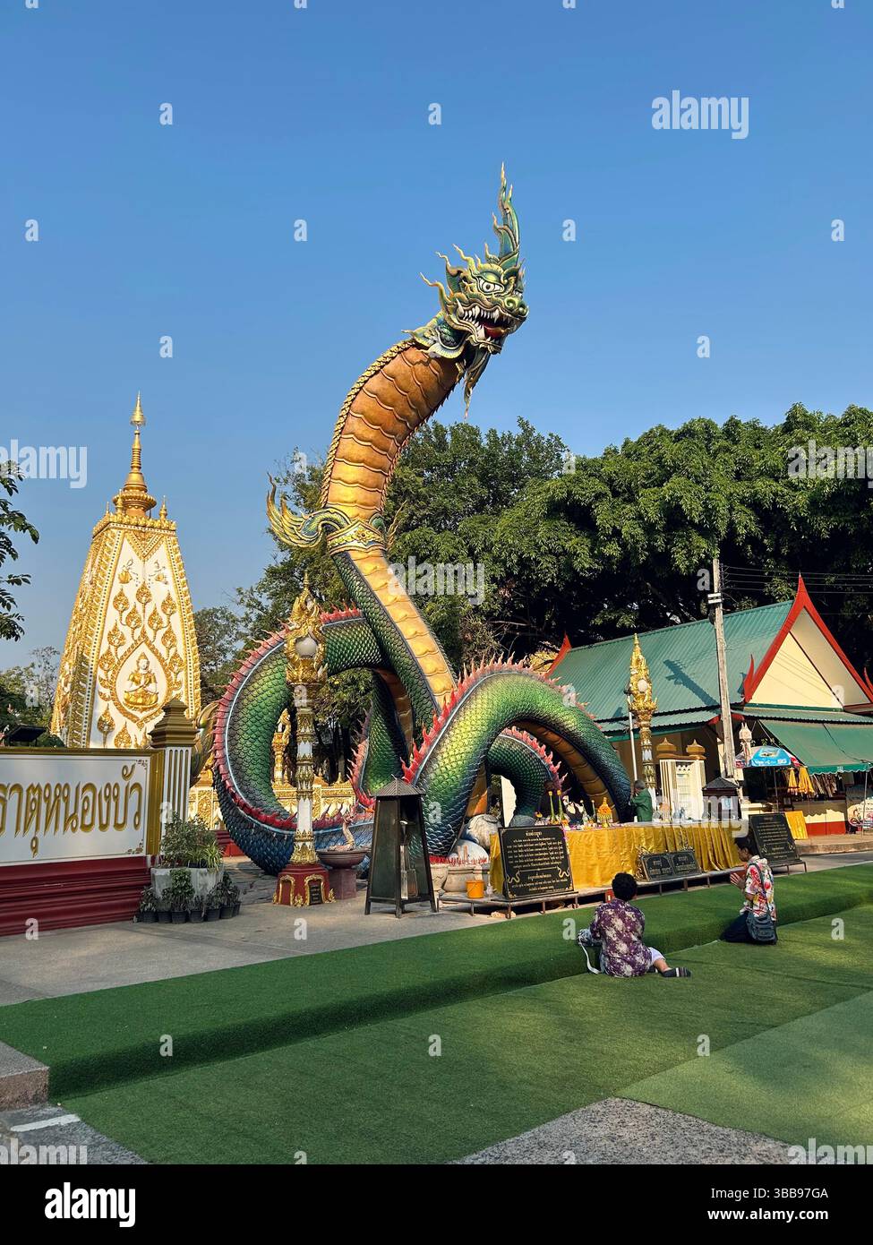 Momenti tranquilli, preghiere forti e un cuore riconoscente Foto Stock