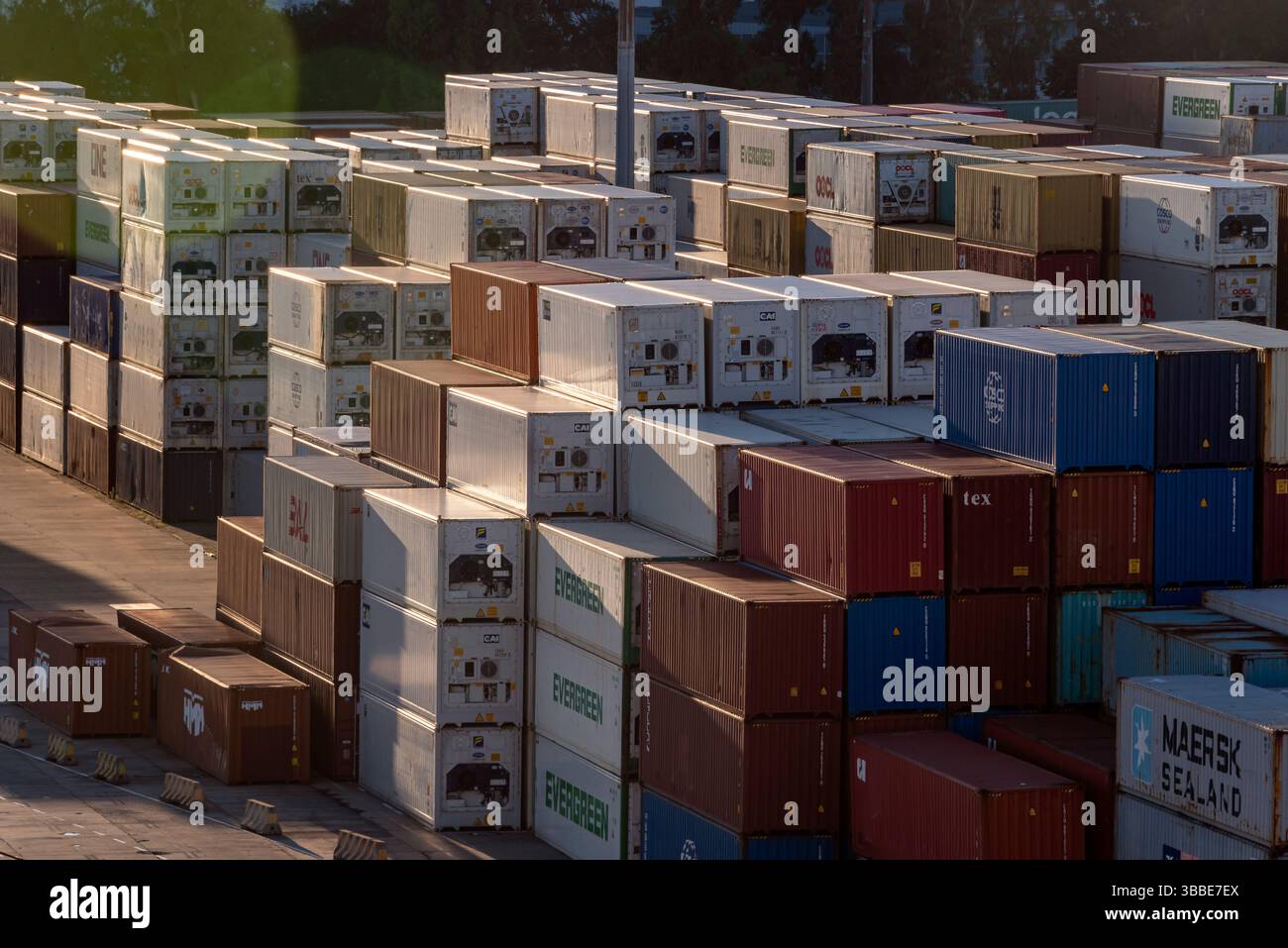 Attività presso i moli di Buenos Aires, Argentina Foto Stock