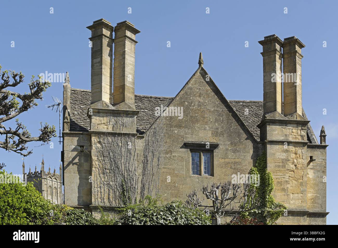 Almshouses del 1612, Chipping Campden, Cotswolds, Inghilterra, Gran Bretagna Foto Stock