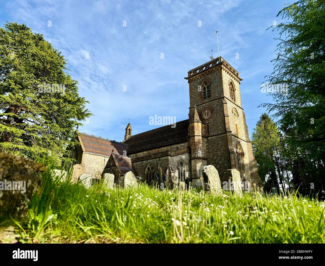 Chiesa di Sant'Andrea, Chardstock - Immagine stock catturata con smartphone