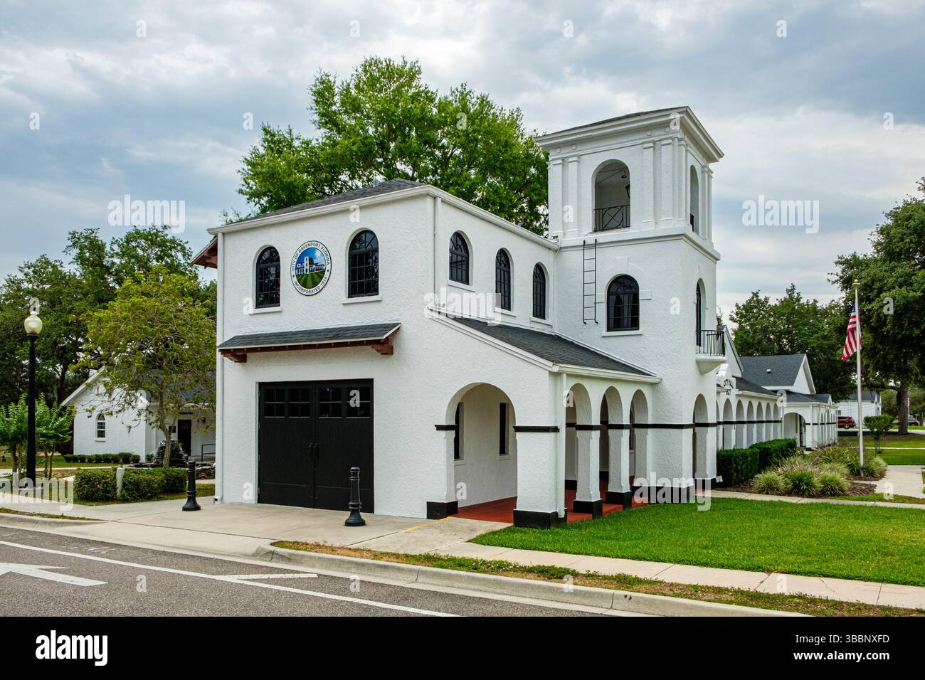 Davenport City Hall, S Allapaha Avenue, Davenport, Florida Foto Stock