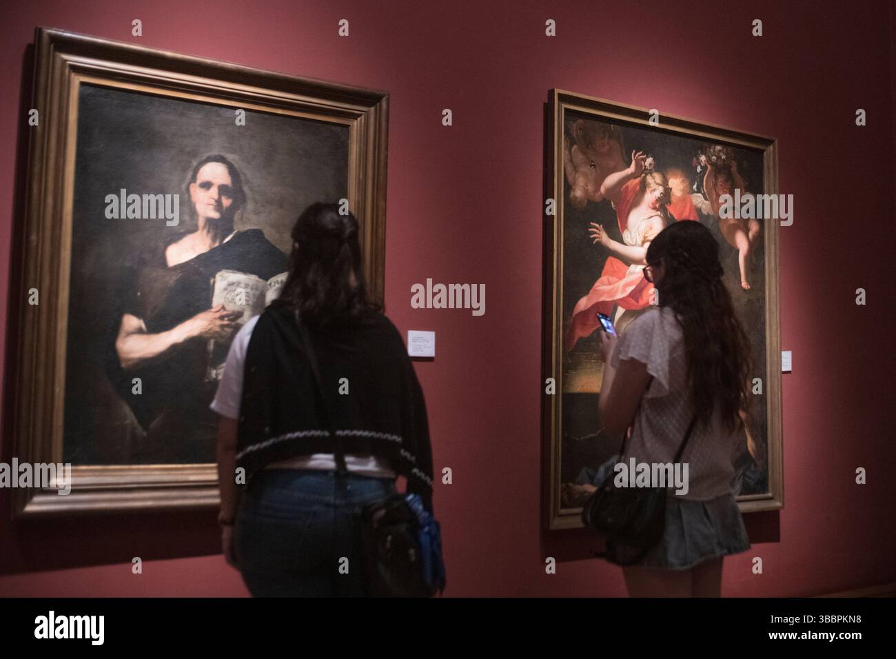 Museo Nacional de Bellas Artes, Colección permanente. Buenos Aires, Argentina Foto Stock