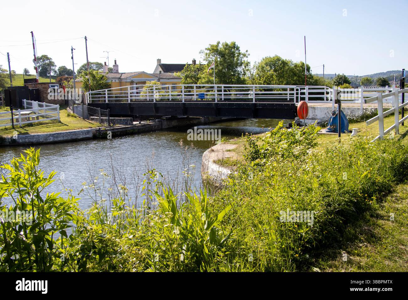 Purton, ponte nord sul Gloucester fino a Sharpness Canal Foto Stock