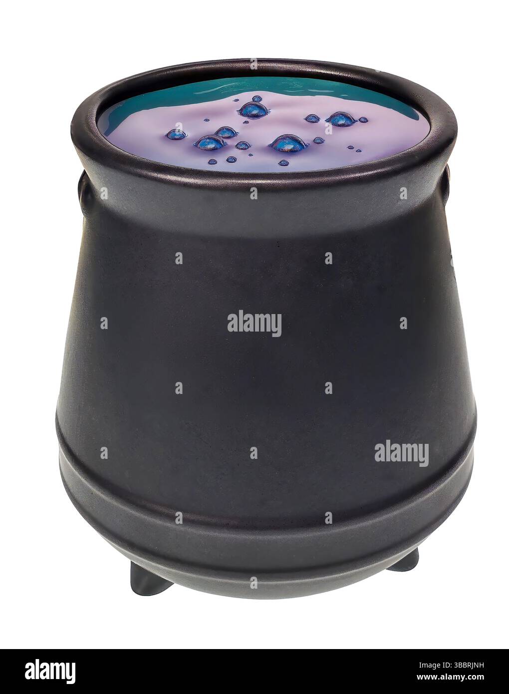 Un calderone magico per pozioni usato per mescolare e creare pozioni Foto Stock