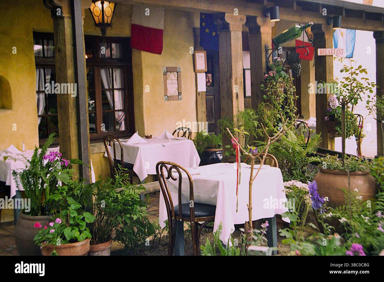 Il ristorante Casanova a Carmel-by-the-Sea, CA, USA, circa 1992 Foto Stock