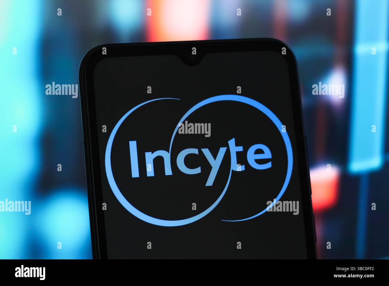 Canada. 17 maggio 2025. In questa immagine, il logo Incyte Corporation viene visualizzato sullo schermo di uno smartphone. (Credit Image: © Thomas Fuller/SOPA Images via ZUMA Press Wire) SOLO PER USO EDITORIALE! Non per USO commerciale! Foto Stock