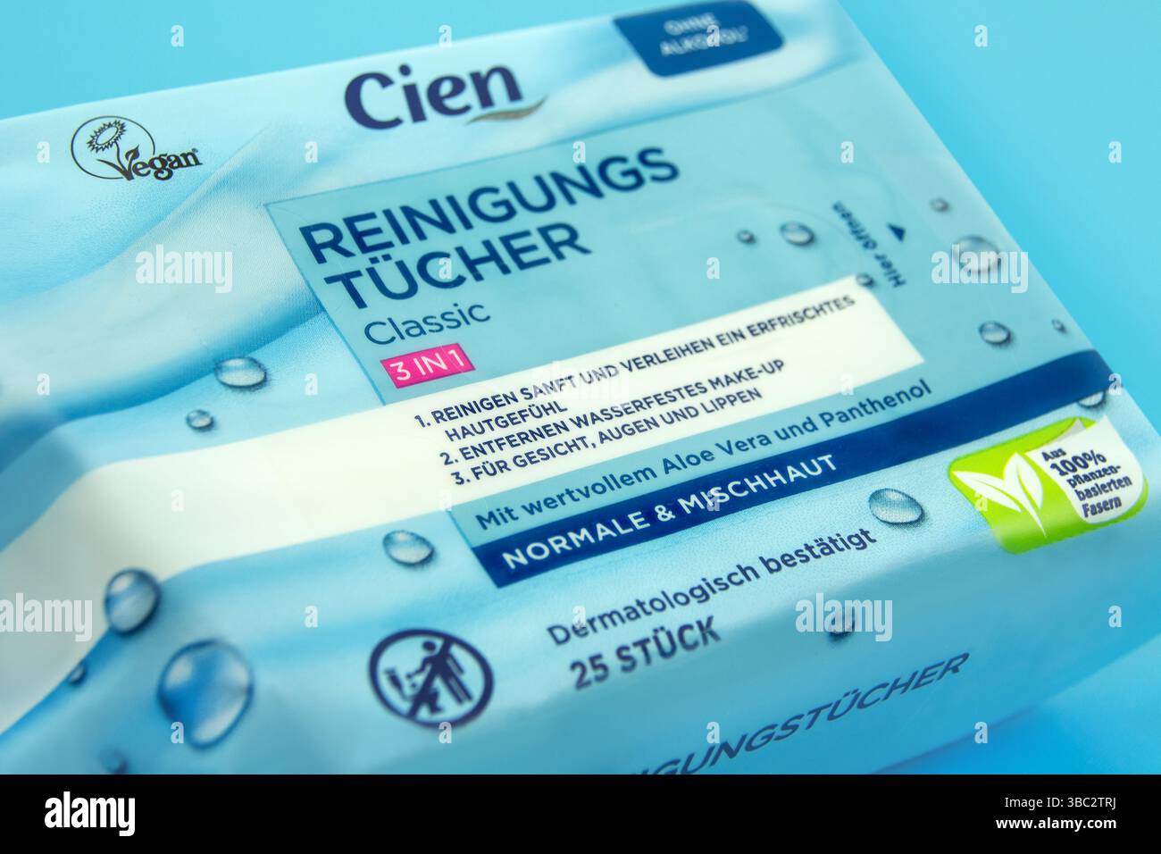 Reinigungstücher Classic von Cien 25 Stück Foto Stock