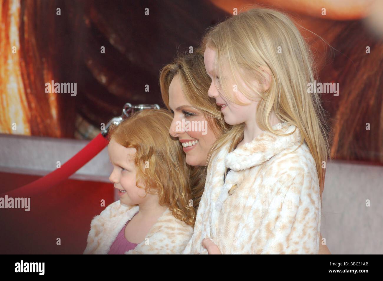 L'attrice Melora Hardin partecipa alla prima di Hannah Montana: The Movie tenutasi all'El Capitan Theatre di Hollywood, California, il 2 aprile 2009. Foto Stock