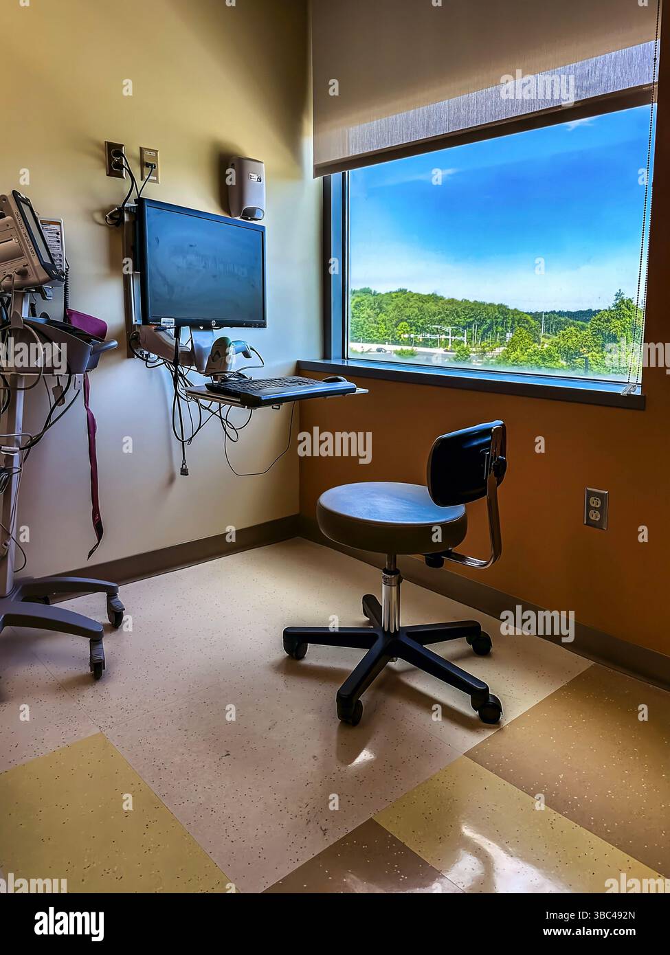 Una sala di consulenza in uno studio medico Foto Stock