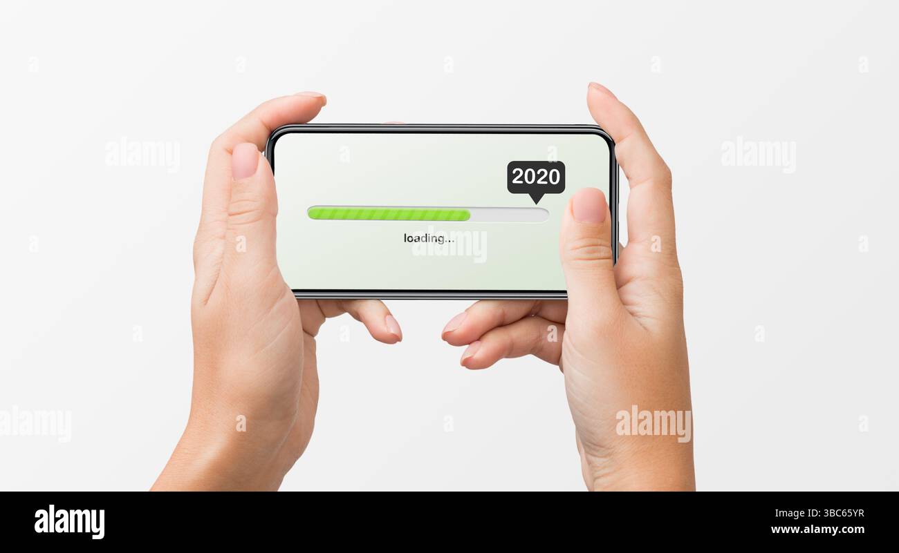 2020 coming soon concept Foto Stock