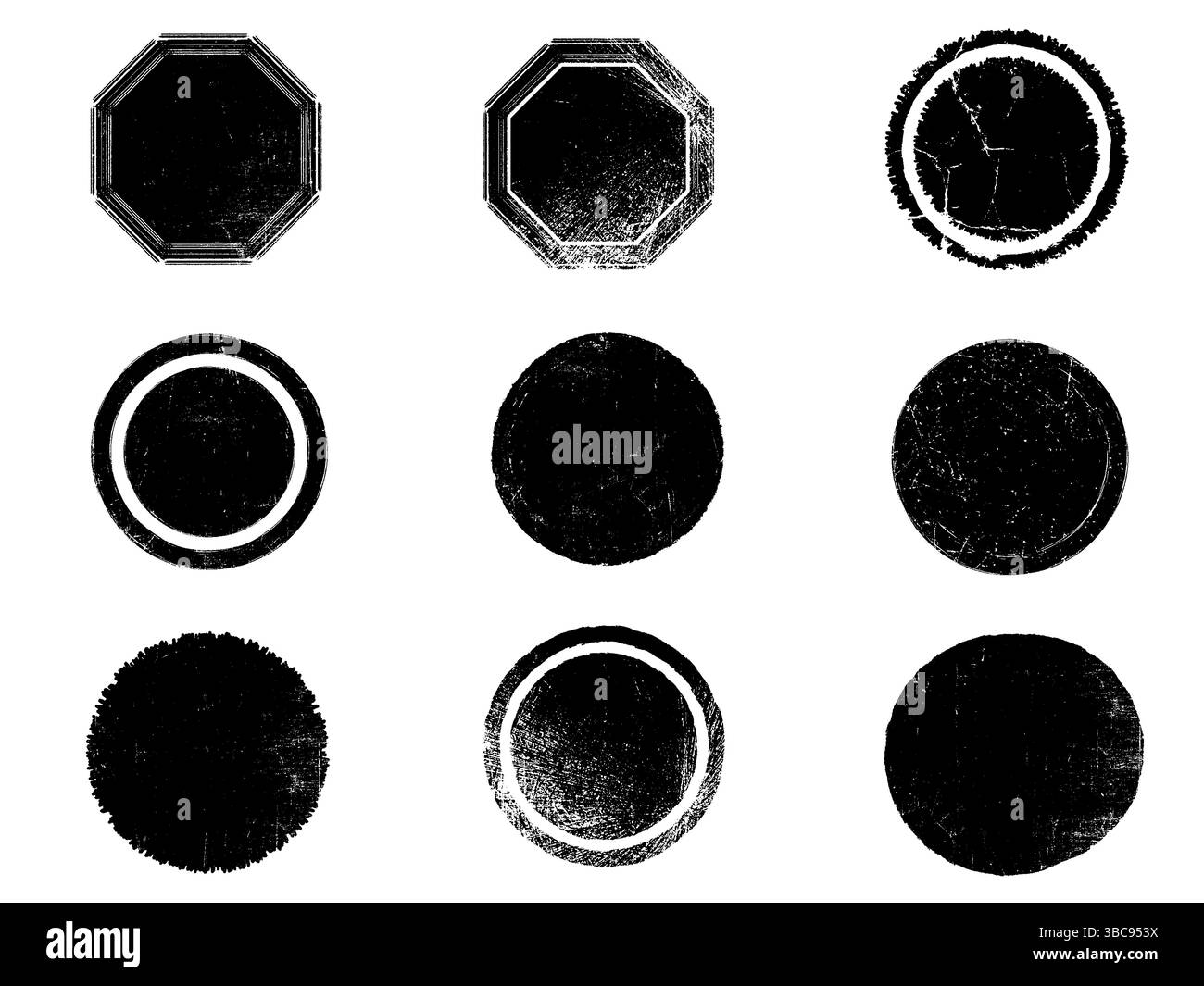 Bianco e nero grunge. Sovrapposizione di emergenza texture. Abstract la polvere dalla superficie ruvida e muro sporco il concetto di sfondo. Illustrazione di emergenza semplicemente luogo ov Illustrazione Vettoriale