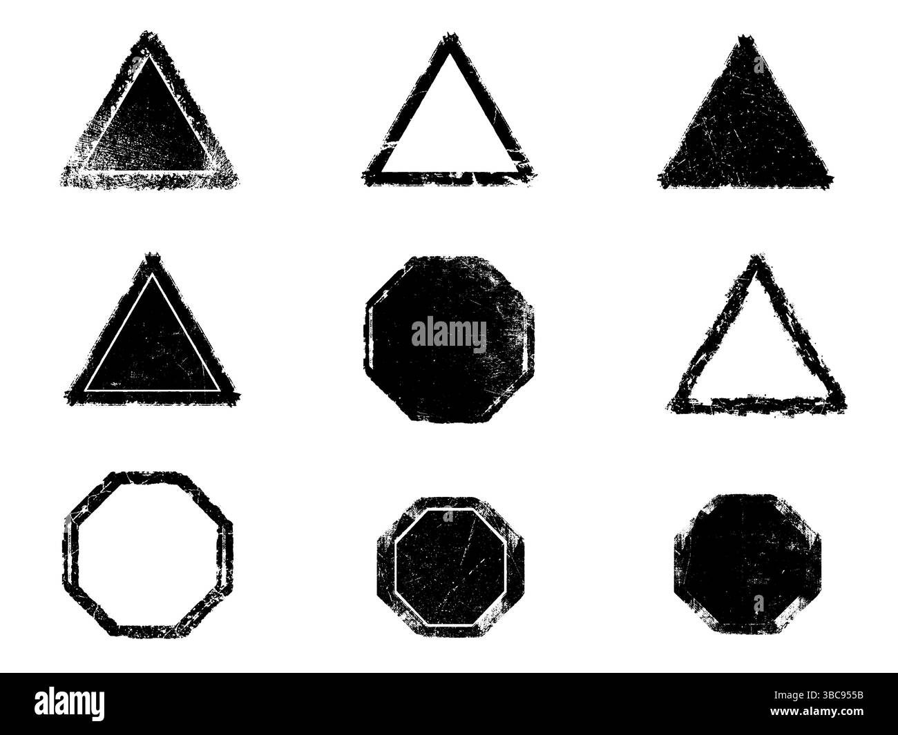 Bianco e nero grunge. Sovrapposizione di emergenza texture. Abstract la polvere dalla superficie ruvida e muro sporco il concetto di sfondo. Illustrazione di emergenza semplicemente luogo ov Illustrazione Vettoriale
