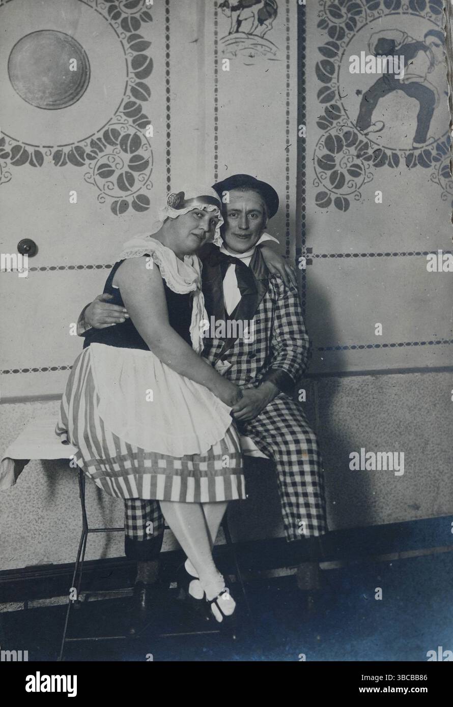 Silvester GER, 20230101, Aufnahme CA. 1920, Silvester, Party *** Capodanno GER, 20230101, registrazione CA 1920, Capodanno, festa Foto Stock