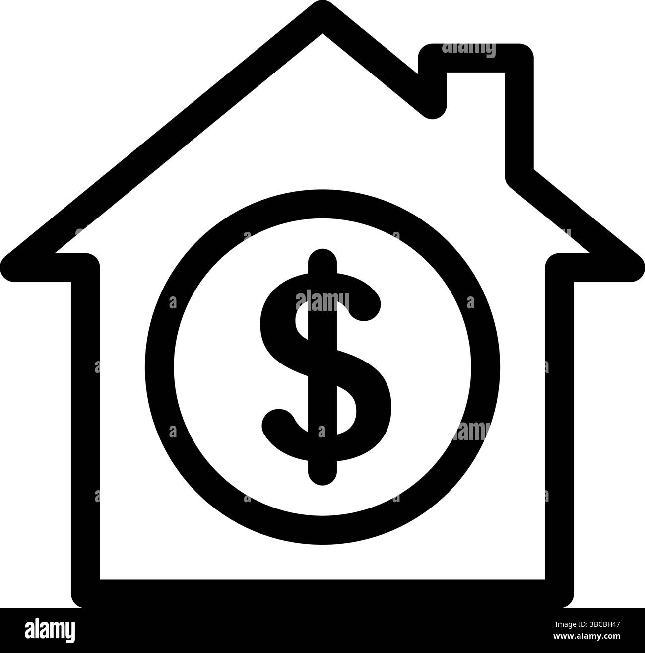 Icona riscaldamento casa Design semplice Illustrazione Vettoriale Icona riscaldamento casa Design semplice Illustrazione Vettoriale