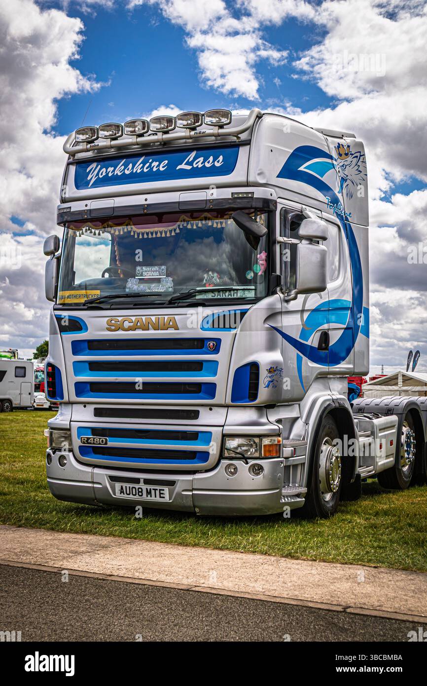 Truckfest Lincoln 2025 - zona fieristica del Lincolnshire Foto Stock
