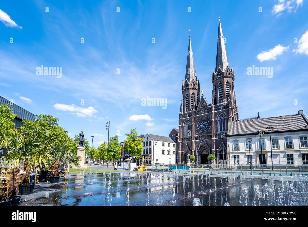 Città vecchia di Tilburg, Paesi Bassi Foto Stock