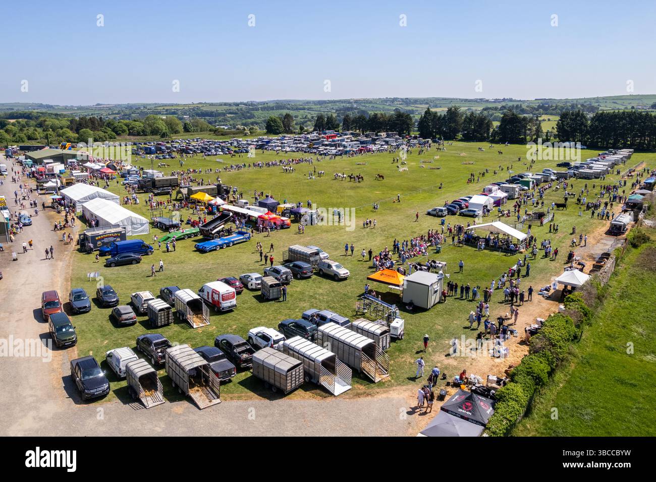 Esposizione annuale di prodotti agricoli a Bandon, West Cork, Irlanda. Foto Stock