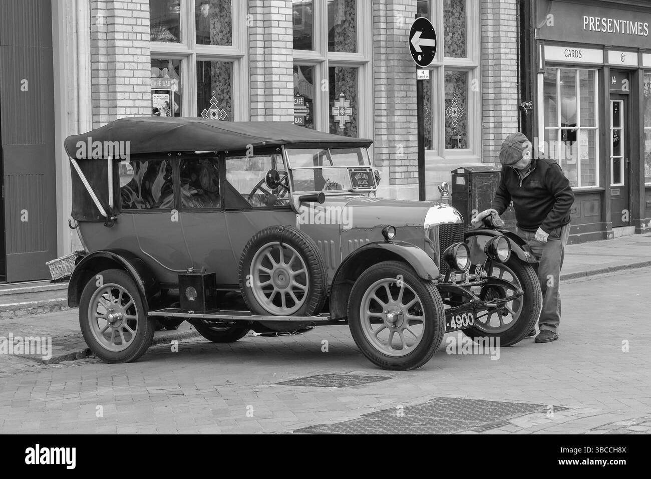 Morris Cowley Bullnose al Faversham Festival of Transport 2025 Foto Stock