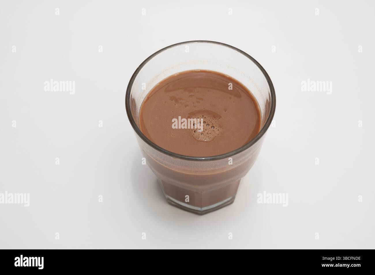 Latte aromatizzato al cioccolato Foto Stock