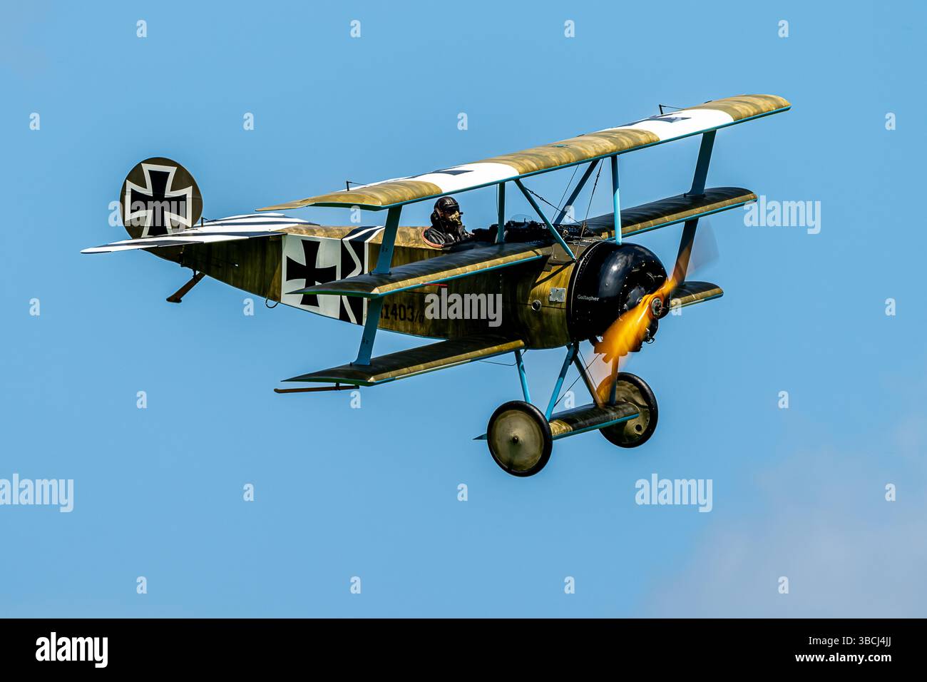Fokker DR.i Triplane Foto Stock