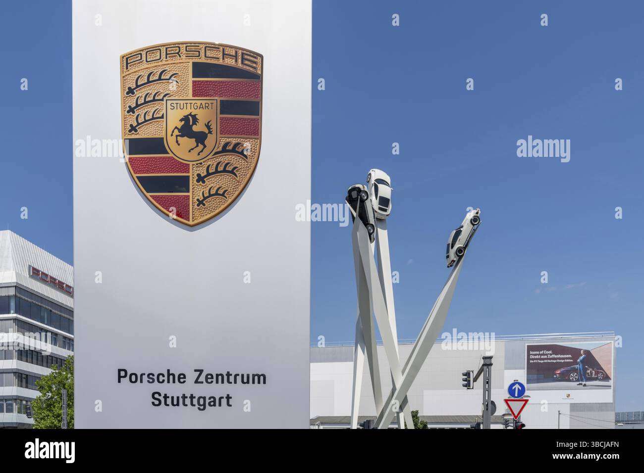 Stuttgart-Zuffenhausen, BW Foto Stock