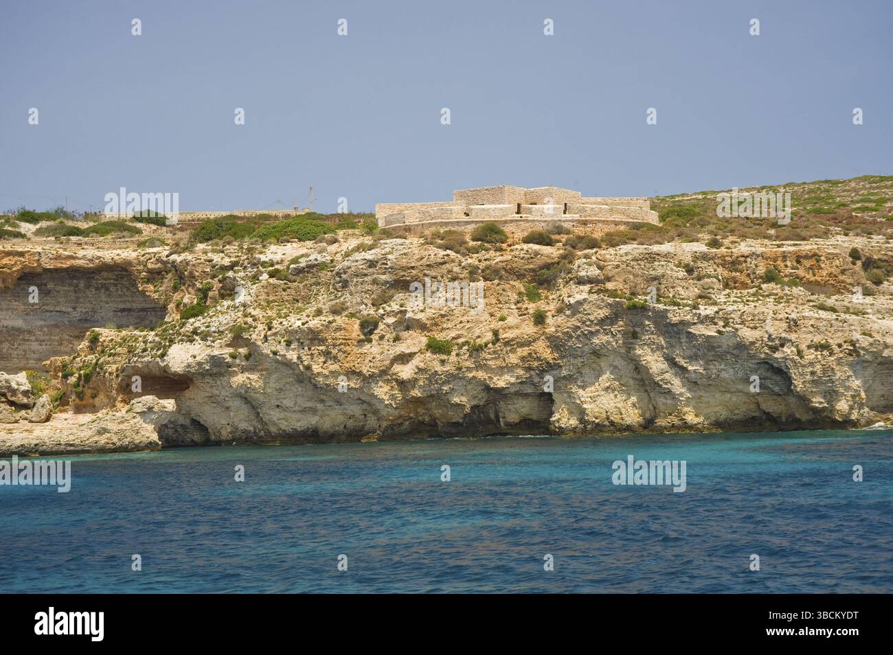 Isola di Comino, Malta, Mar Mediterraneo, Europa Foto Stock