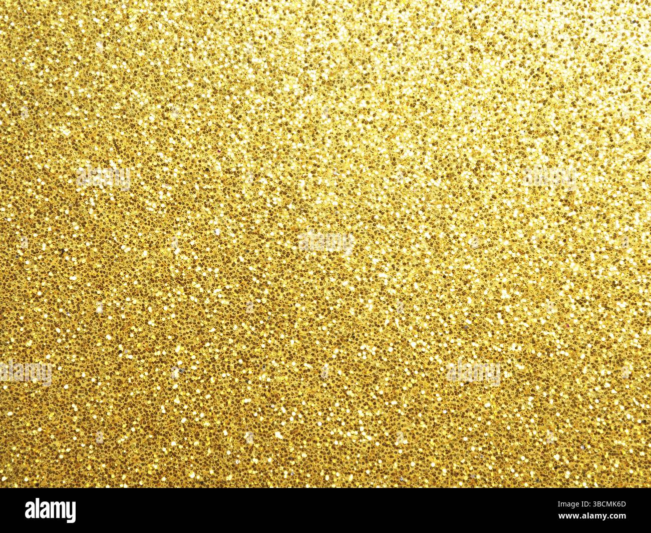 Golden scintillante sfondo usando come sfondo di festa con spazio per il testo o immagine Foto Stock