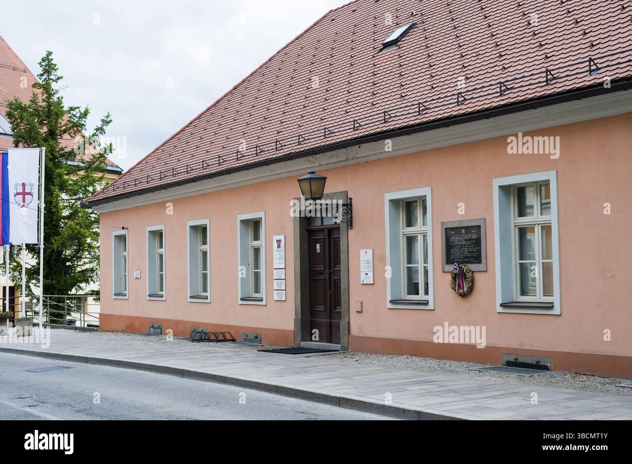 Museo regionale, Ptuj, Slovenia, Pettau, Prokranjinski Musej, Europa Foto Stock