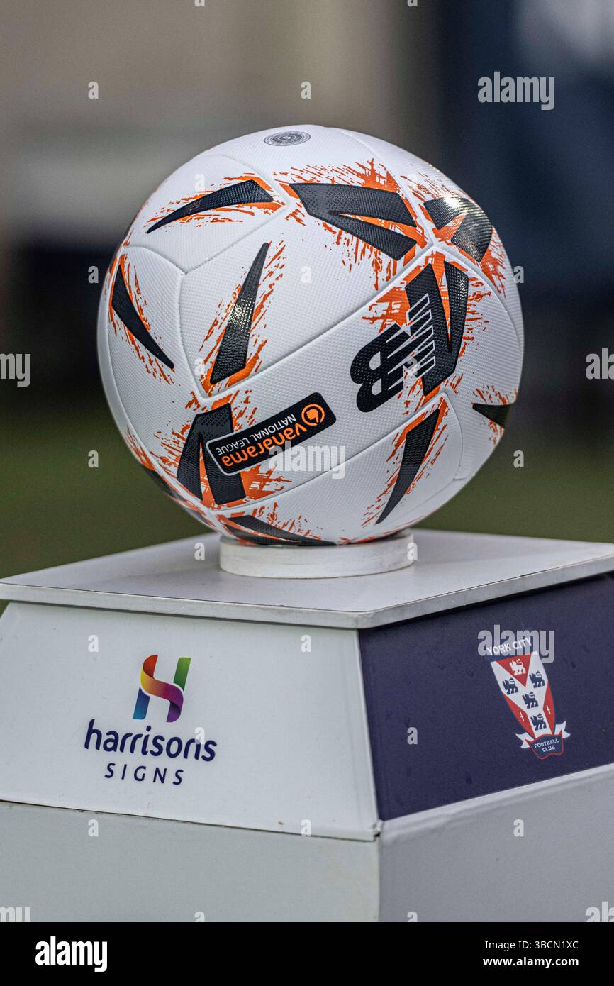 LNER Community Stadium, Monks Cross, York martedì 20 maggio 2025. Partita prima della Vanarama National League partita semifinale tra York City e Oldham Athletic al LNER Community Stadium, Monks Cross, York martedì 20 maggio 2025. (Foto: Trevor Wilkinson | mi News) crediti: MI News & Sport /Alamy Live News Foto Stock