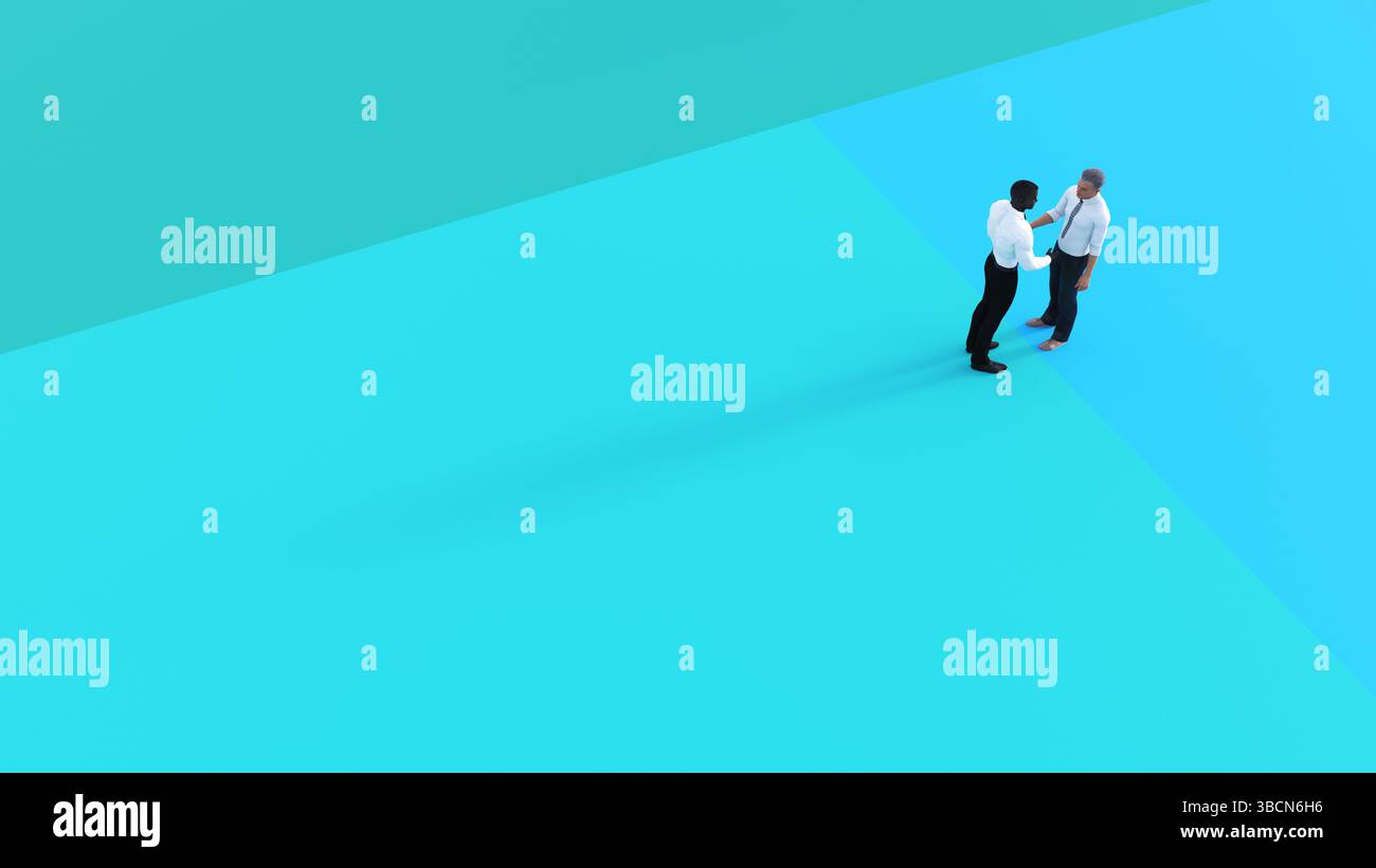 Analisi aziendale e tecnologia dei dati come concetto Foto Stock