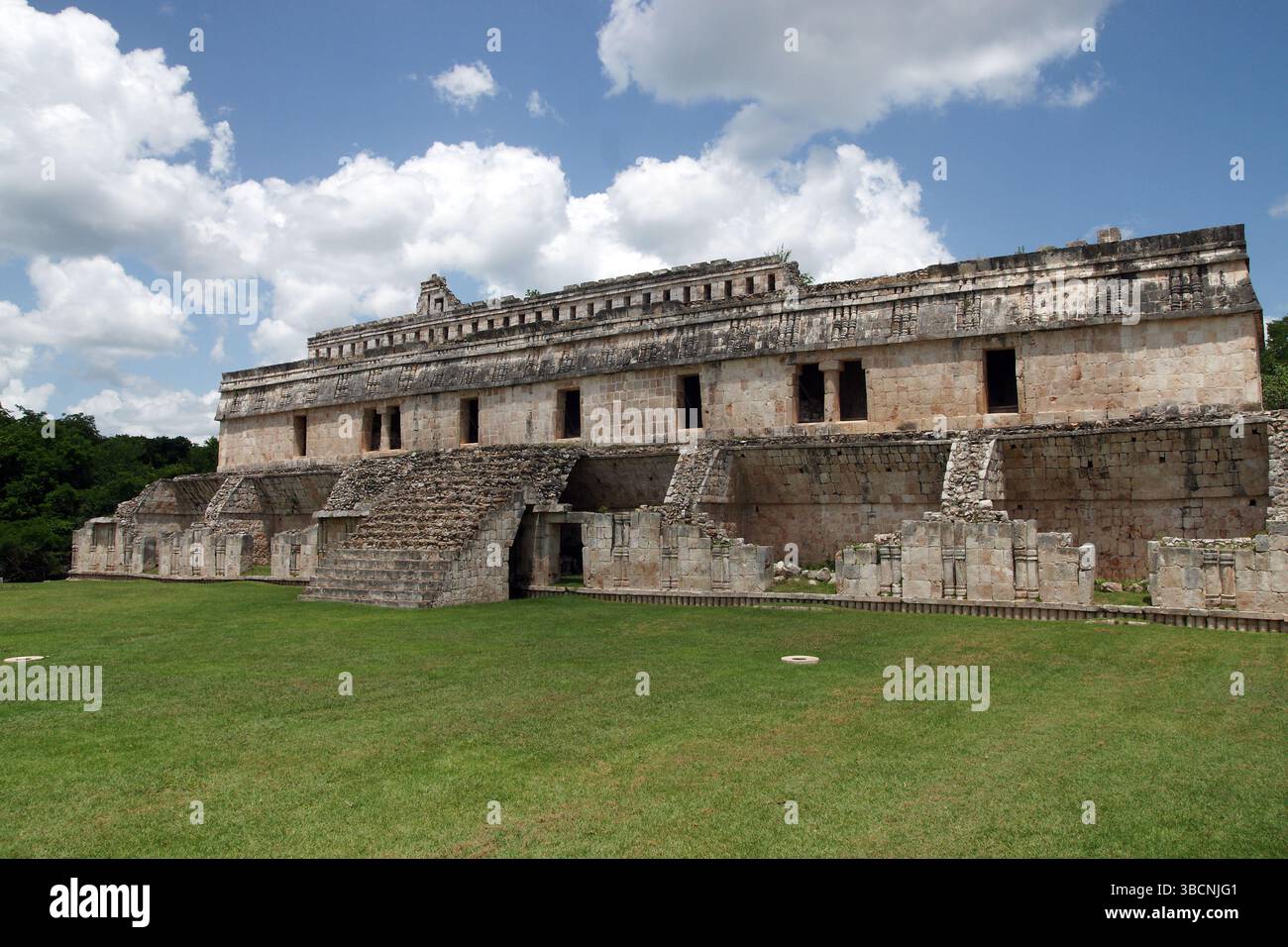Messico. Yucatan. Kabah. Il Palazzo. Stile Puuc. Foto Stock