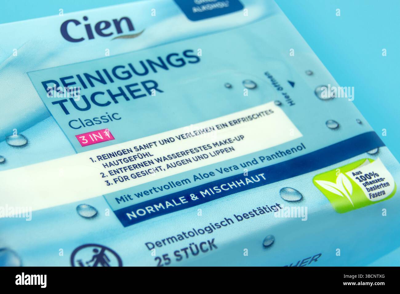 25 Reinigungstücher Classic von Cien Foto Stock