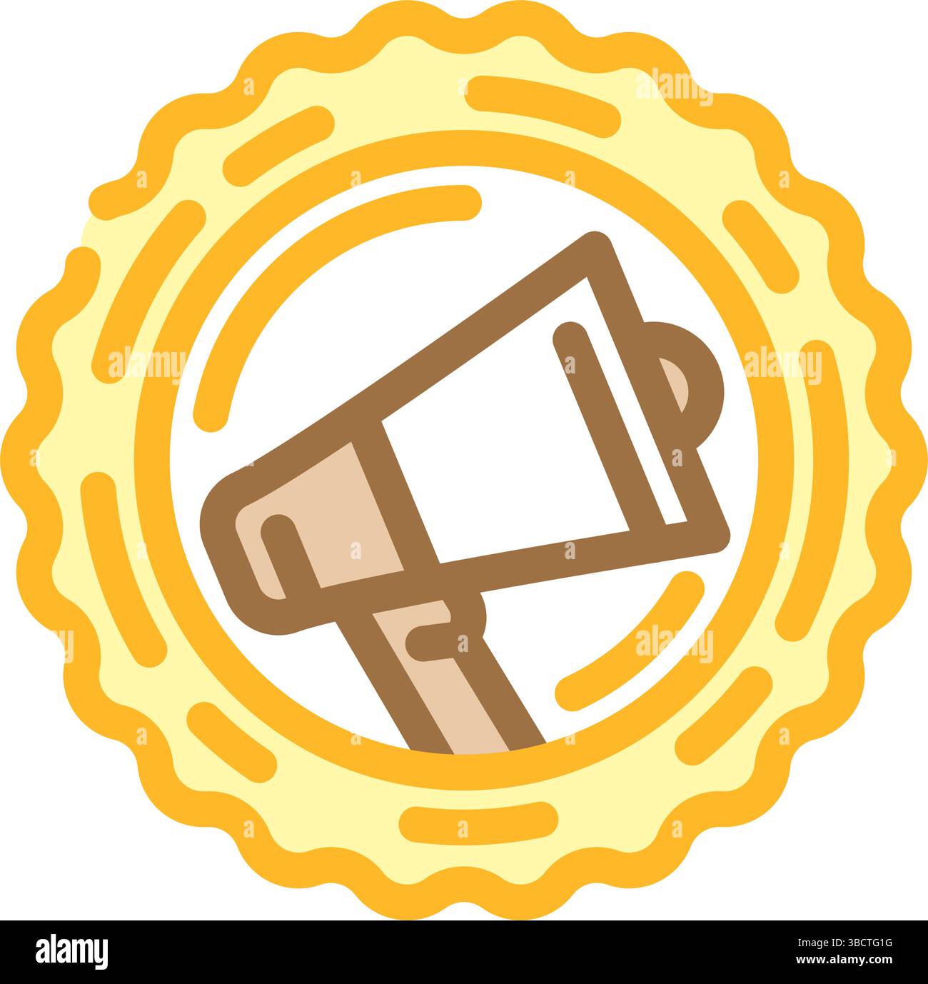 immagine vettoriale dell'icona a colori del programma di affiliazione offerta promozionale Illustrazione Vettoriale