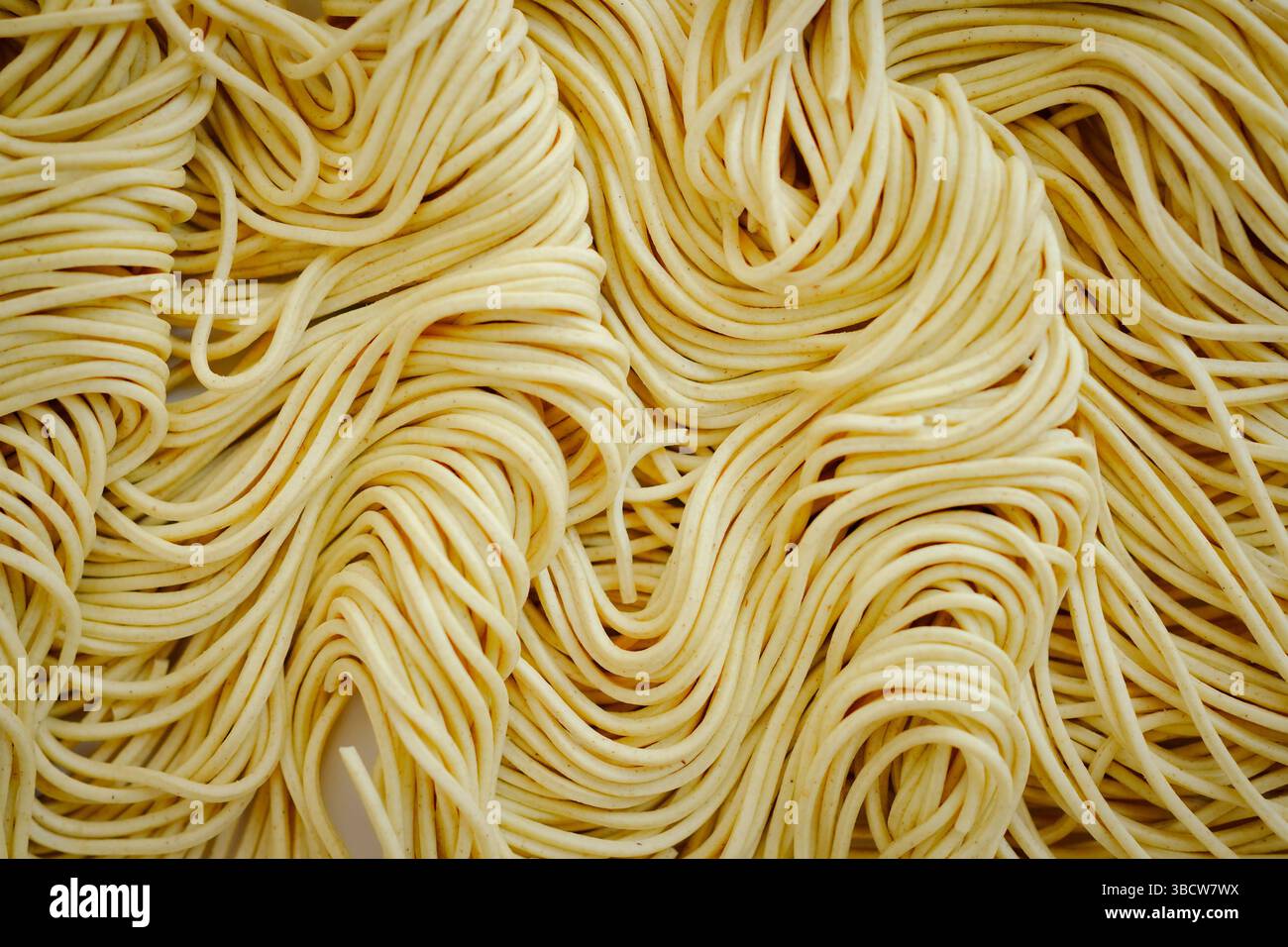 Pasta secca di noodle al ramen Foto Stock
