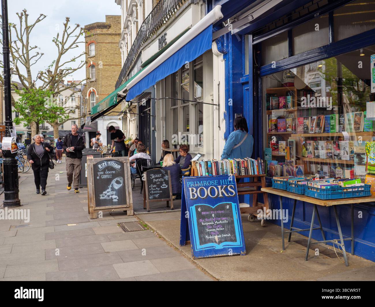 Libreria Primrose Hill Books, Camden, Londra, Regno Unito Foto Stock