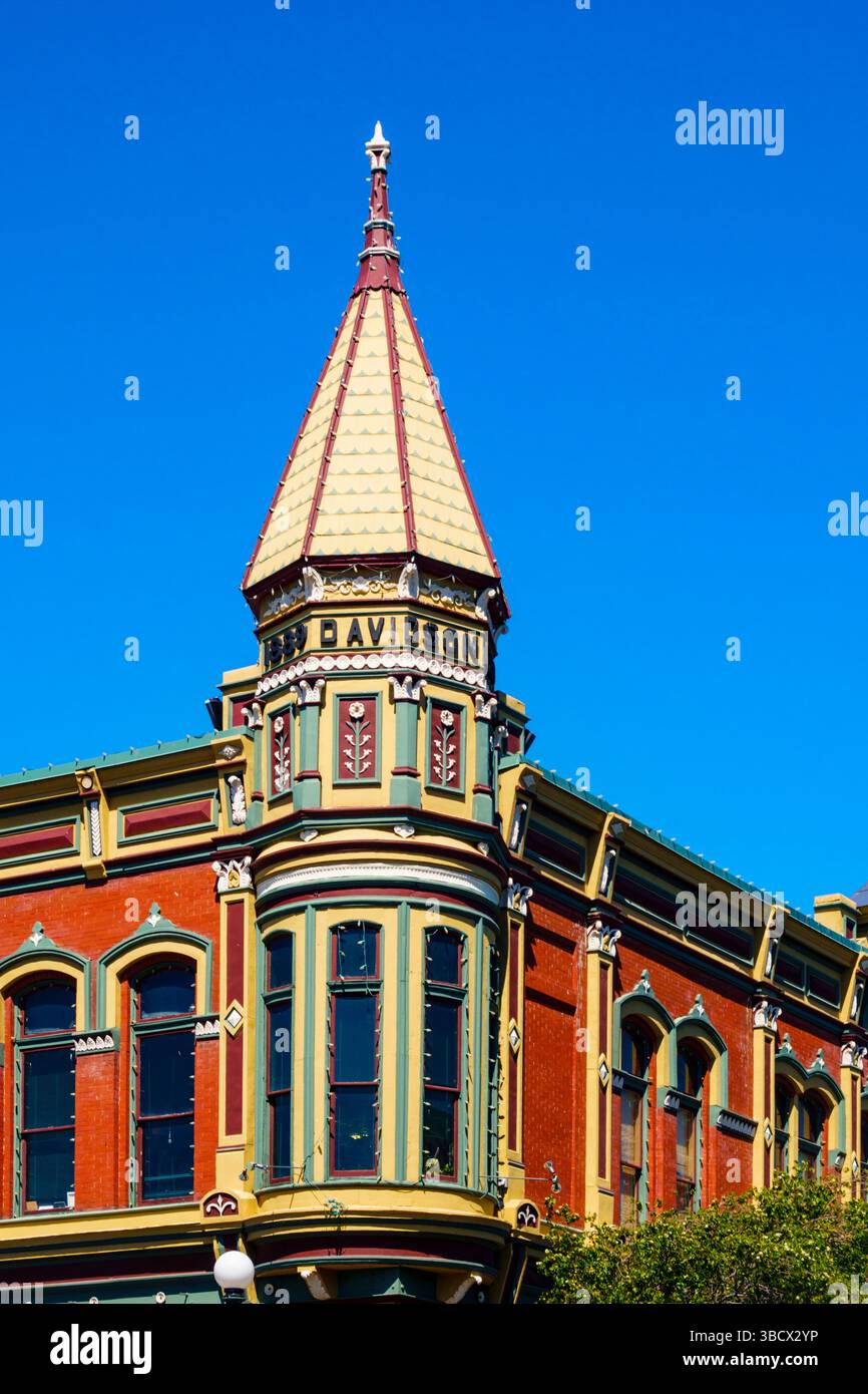 Davidson Building, Ellensburg, Stato di Washington, Stati Uniti. Foto Stock